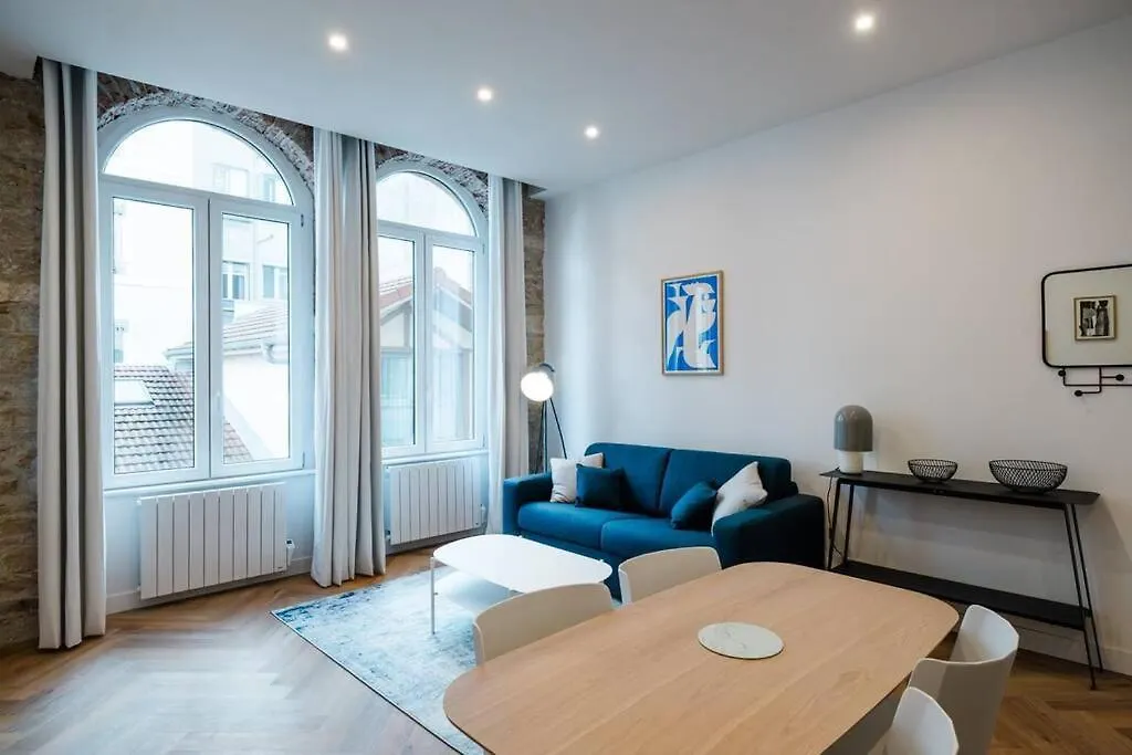 Apartmán Bright And Peaceful T2 In Town Center Ail Lyon Francie